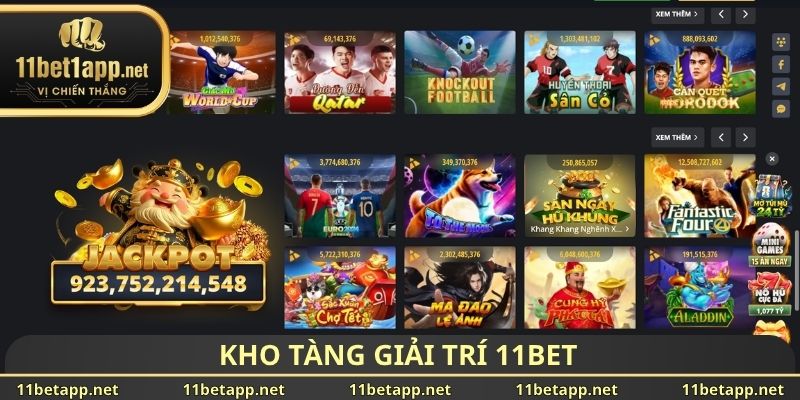 Kho tàng giải trí 11BET