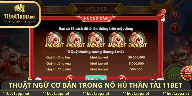 Tìm hiểu các thuật ngữ cơ bản trong nổ hũ thần tài 11BET